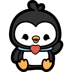 cute penguin