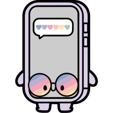 cute pride phone