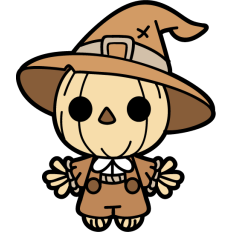 cute scarecrow