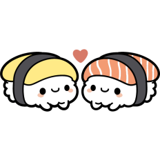 cute nigiri couple