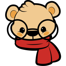 cute teddy bear face