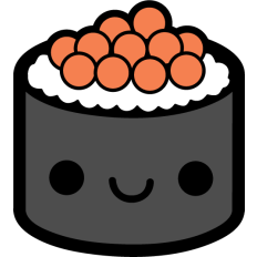 kawaii sushi roll