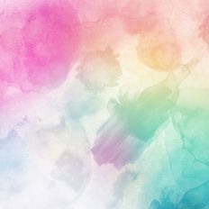Pastel Rainbow Watercolor Background Pattern