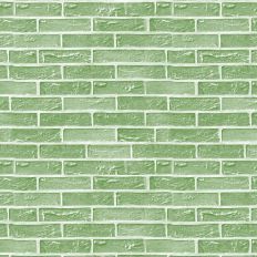 Green Brick Background Pattern