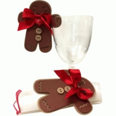 gingerbread place card