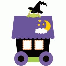 halloween train kaboose