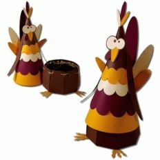 turkey cone container