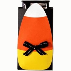 candy corn envelope pouch