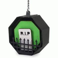 halloween hanging hexagon