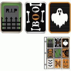 pen pal letters—halloween set