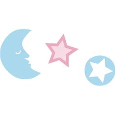 moon and stars