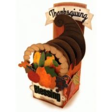 cornucopia box card