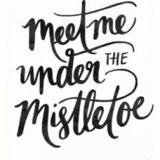under the mistletoe