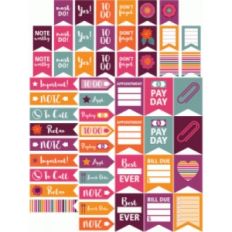 doughnut planner stickers set