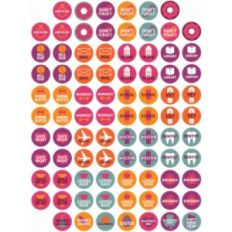 doughnut planner stickers set