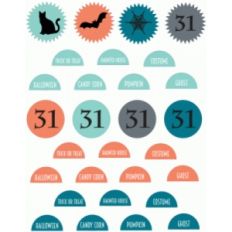 halloween planner stickers
