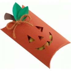 jack-o-lantern pillow box