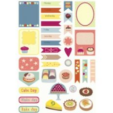 cakes and bakes planner stickers