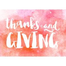 thanks and giving print and frame wall art