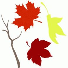 thankful tree - maple leaf set