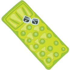 pool float and glasses