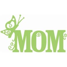 mom with butterfly
