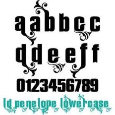ld penelope lowercase