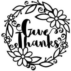 give thanks wreath