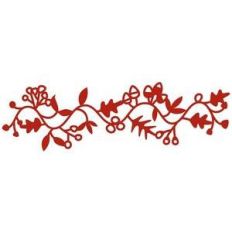 leaves and berries border