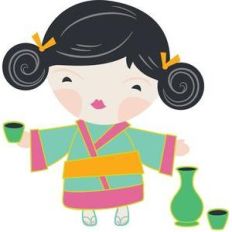 kokeshi with saki