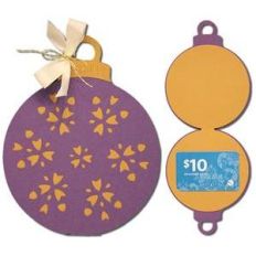 ornate ornament gift card holder