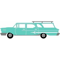 classic retro station wagon