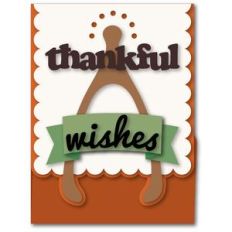 wishbone a6 bifold card