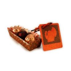 thanksgiving turkey tag and candy tray