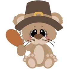 thanksgiving pilgrim mouse- turkey leg