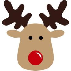 cute reindeer christmas