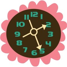 'retro' clock 2