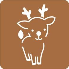 deer stencil
