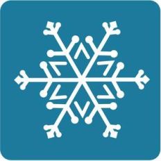 snowflake stencil