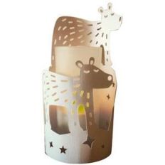 polar bears papercut lantern