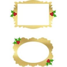 25 days of december french fold album-vertical and horizontal frames