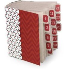 25 days of december french fold album- vertical 5 x 7 album