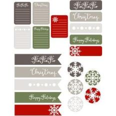 hohoho planner stickers