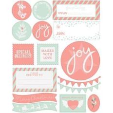 holiday sticker set