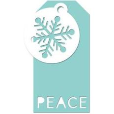 gift tag peace