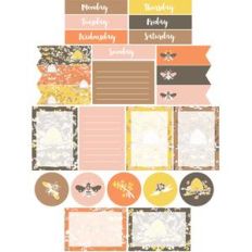 beehive planner stickers