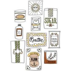 vintage baking planner stickers