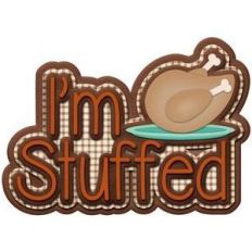 i'm stuffed thanksgiving title