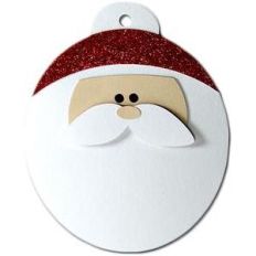 santa gift tag