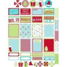 north pole planner stickers